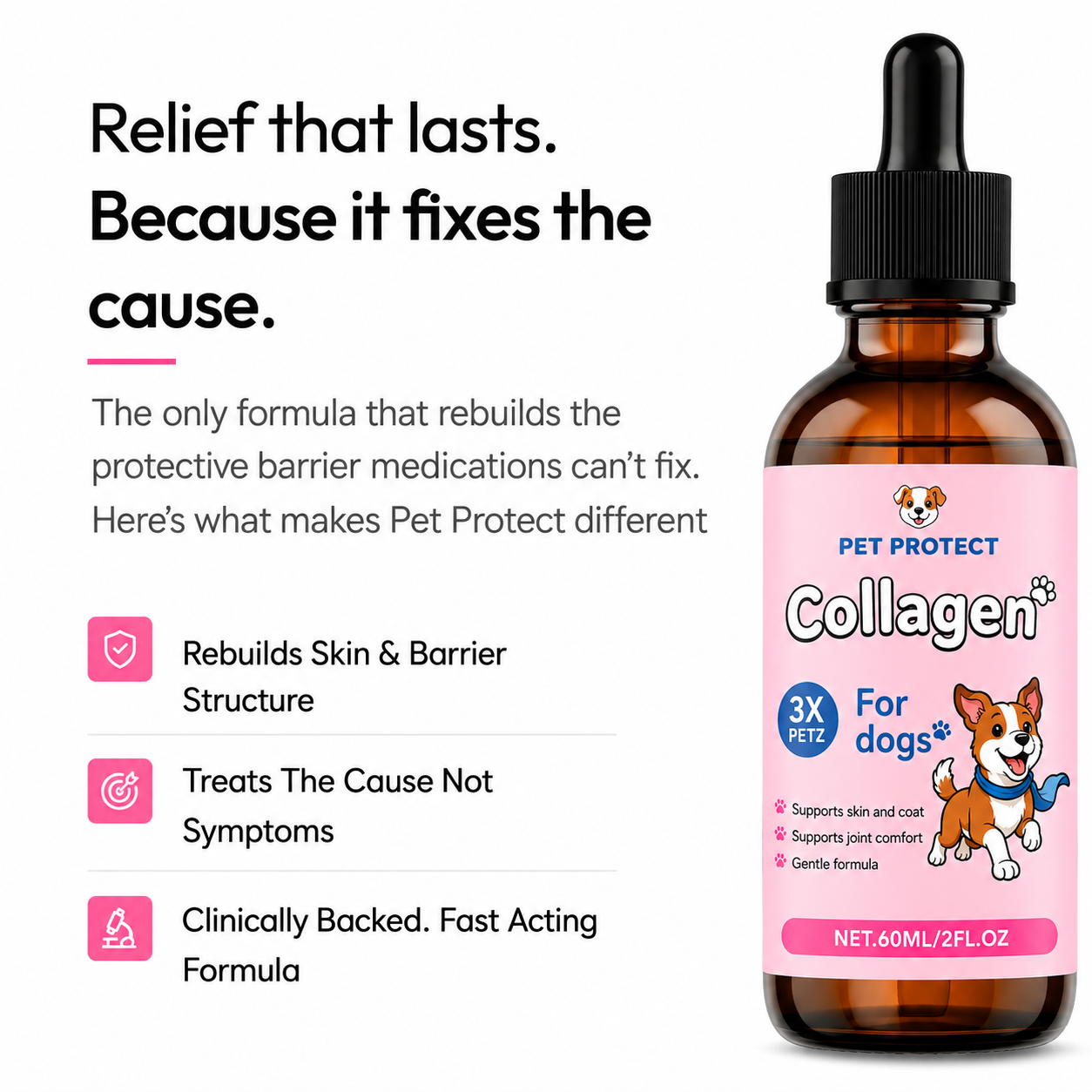 Pet Protect Premium Liquid Collagen